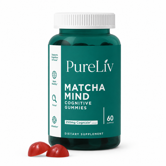 Gominolas de Matcha para la Claridad Mental (60 Cápsulas)
